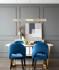 Centauri Crystal Curl Chandelier