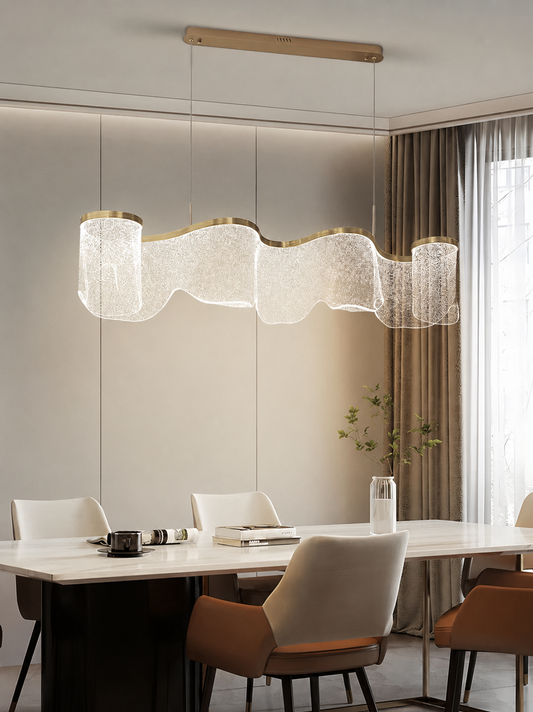 Atria Ripple Ribbon Chandelier