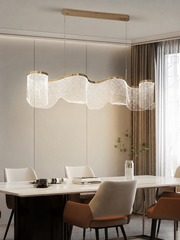 Atria Ripple Ribbon Chandelier