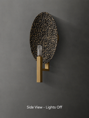 Sabik Textured Oval Wall Lamp