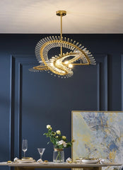 Minor Crystal Chandelier