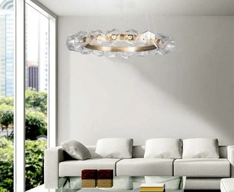 Porrima Glass Chandelier Porrima Glass Chandelier