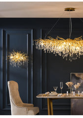 Crystal Water Wall Lamps