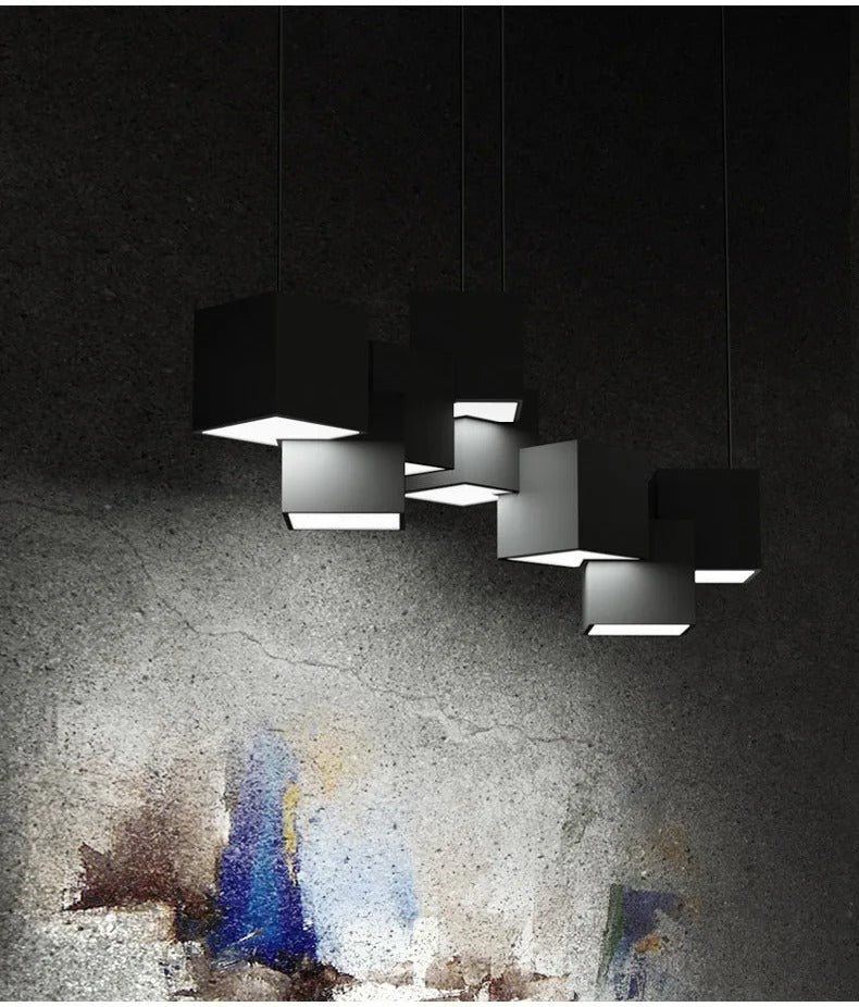 Cube Pendant Lights