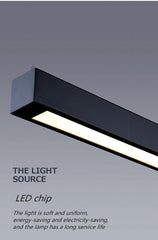 Kaus Offset Accent Bar Pendant Lamp