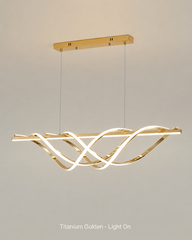 Nekkar Interlaced Ribbon Chandelier