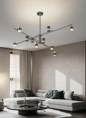 Altair Iron Spot Chandelier