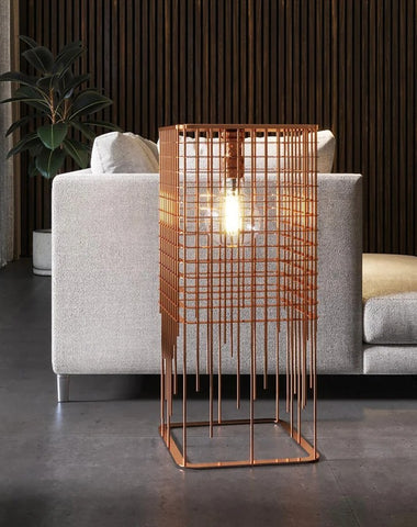 Alnasl Cage Floor Lamp Alnasl Cage Floor Lamp
