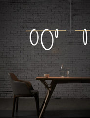 Canopus Magnetic Attraction Ring Chandelier