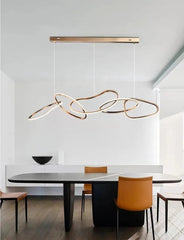 Gomeisa Steel Geometric Chandelier
