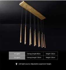 Castula Crystal Drop Chandelier