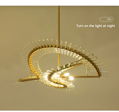 Minor Crystal Chandelier