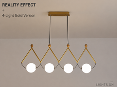 Seginus Accordion Globe Chandelier