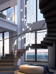 Merak Stairs Chandelier