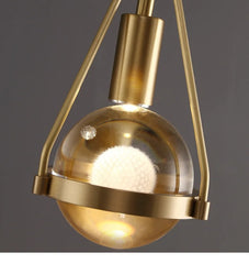 Cygni Furry Ball Pendant Lights