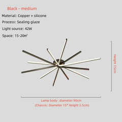 Pleione Linear Ceiling Light