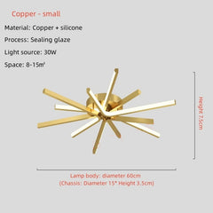 Pleione Linear Ceiling Light