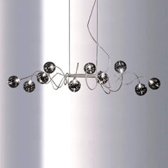 Sadalbari Flowing Globe Chandelier