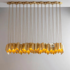 Zosma Faceted Drop Chandelier