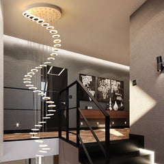 Denebola Spiral Disc Chandelier
