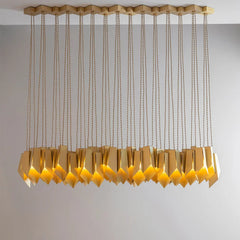 Zosma Faceted Drop Chandelier