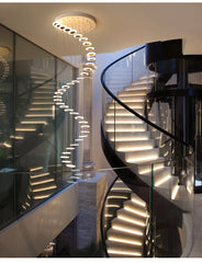 Denebola Spiral Disc Chandelier
