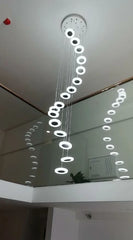 Denebola Spiral Disc Chandelier