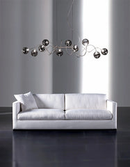Sadalbari Flowing Globe Chandelier