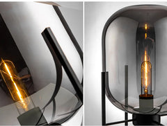 Minkar Glass Dome Floor Lamp
