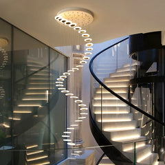 Denebola Spiral Disc Chandelier