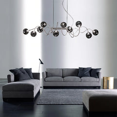 Sadalbari Flowing Globe Chandelier