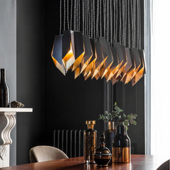 Zosma Faceted Drop Chandelier