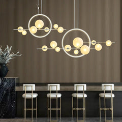 Mimosa Ring Bubble Chandelier