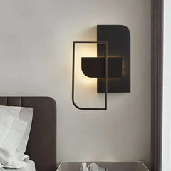 Fawaris Layered Panel Frame Wall Lamp