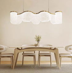Atria Ripple Ribbon Chandelier