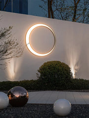 Moon Crescent Halo Wall Lamp