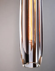 Aladfar Tapered Crystal Capsule Pendant Lamp