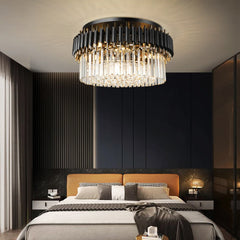 Mensae Vertical Crystal Ceiling Light