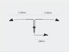 Ashlesha Duckbill Swing Arm Wall Lamp