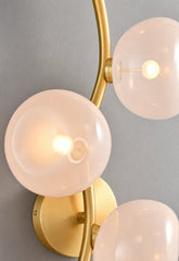 Hamal Globe Branch Wall Lamp