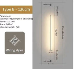 Kaus Suspended Rod Floor Lamp