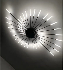 Brachium Starburst Rod Ceiling Light