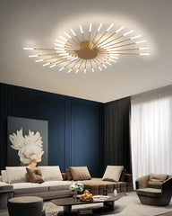 Brachium Starburst Rod Ceiling Light