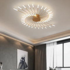 Brachium Starburst Rod Ceiling Light