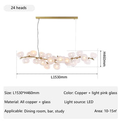 Mimosa Bubble Branch Chandelier