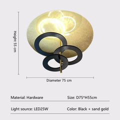 Cervantes Orbit Disc Ceiling Light