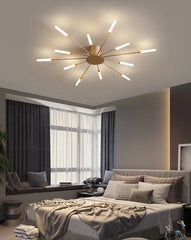 Brachium Starburst Rod Ceiling Light
