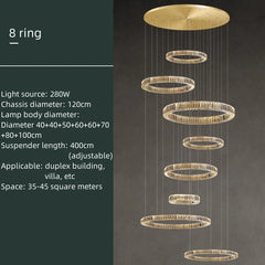 Alnair Crystal Ring Chandelier