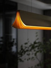 Arneb Pleated Linear Pendant Lamp