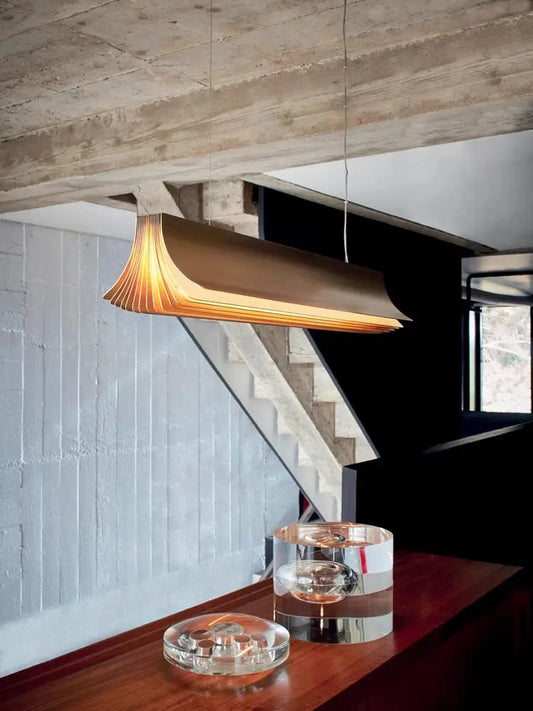 Arneb Pleated Linear Pendant Lamp